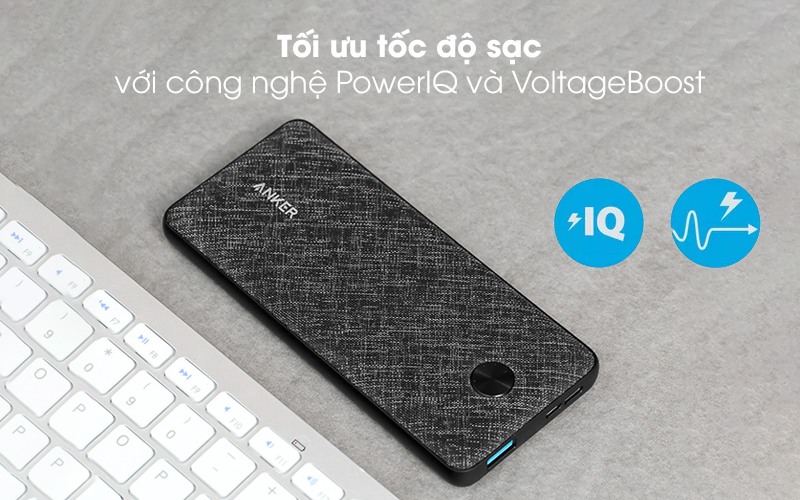 Sạc dự phòng Anker PowerCore Slim A1229 tích hợp nhiều công nghệ hiện đại